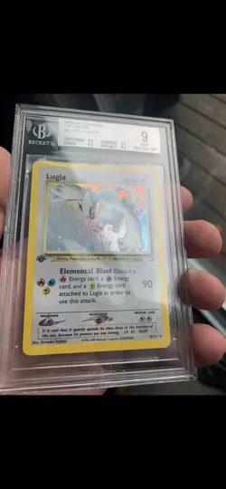 Pokemon Lugia Neo Genesis 1st Edition Holo Rare #9 BGS 9++ Mint - Image 5
