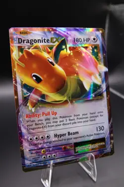Dragonite EX 72/108 XY Evolutions EVO Holo LP Pokemon - Image 1