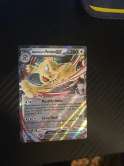 Pokemon Team Rocket's Persian Ex 150/182 - Double Rare - Destined Rivals NM - Image 1