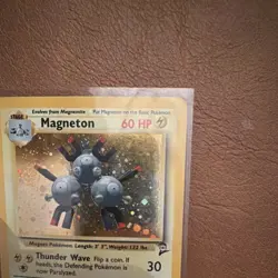 Pokemon Magneton Base Set 2 Holo Rare 9/130 60 HP Wizards English 2000 - Image 5