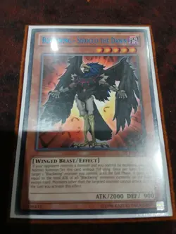 Blackwing - Sirocco The Dawn - Yu-Gi-Oh! - DL17-EN007- Blue Rare NM - Image 1