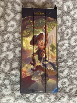 Disney Parks Exclusive Lorcana Wilds Unknown Foil Playmat Woody Buzz Toy Story - Image 1