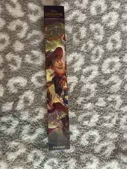 Disney Parks Exclusive Lorcana Wilds Unknown Foil Playmat Woody Buzz Toy Story - Image 2