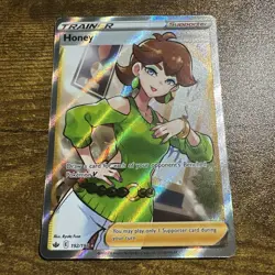 Honey 192/198 Ultra Rare Chilling Reign Pokemon Card - Image 1
