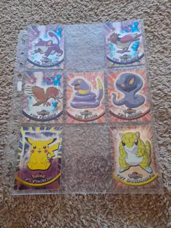 Pokemon 82 out of 90 HOLOFOIL TV Animation Series 1 Cards from Topps 1999. - Image 5