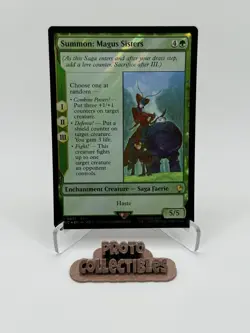 MTG Summon: Magus Sisters (Surge Foil) #71 Final Fantasy FIC - Image 1