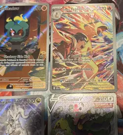 Pokemon TCG Card Lot: Marshadow IR, Ethan’s Typholsion, N’s Reshiram, Torrnadus - Image 4