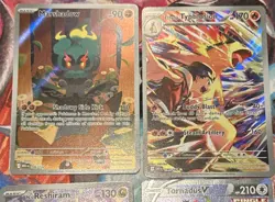 Pokemon TCG Card Lot: Marshadow IR, Ethan’s Typholsion, N’s Reshiram, Torrnadus - Image 5