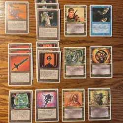 Magic The Gathering Chronicles 95 Card Lot With Legends And Artifacts MTG - Image 1