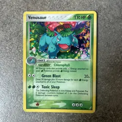Pokemon TCG Venusaur EX Crystal Guardians Holo Rare Card 28/100 110 MP - Image 1