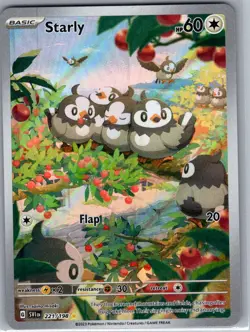 Starly 221/198 SV01: Scarlet & Violet Base Set - Pokemon Card - NM - Image 1