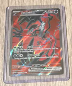 Pokemon Yveltal EX Ultra Rare Holo 105/088 EX 210 HP Pokemon TCG Card - Image 1