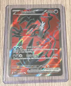 Pokemon Yveltal EX Ultra Rare Holo 105/088 EX 210 HP Pokemon TCG Card - Image 2