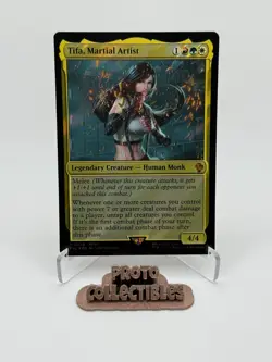 MTG Tifa, Martial Artist (Surge Foil) #225 Final Fantasy FIC - Image 1