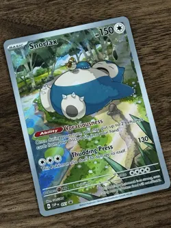 Pokemon TCG 151 Snorlax 051 Black Star Promo Card NM - Image 2