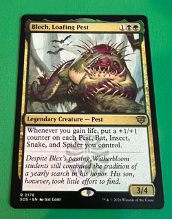 MTG - Blech, Loafing Pest - Secrets of Strixhaven - Image 1