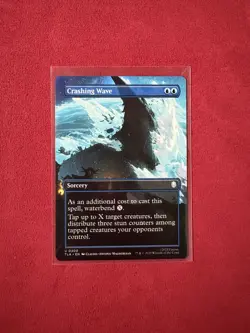 Crashing Wave - Avatar The Last Airbender TLA MTG Magic Gathering #300 Full Art - Image 1