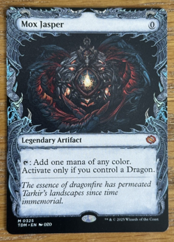 MTG Tarkir Dragonstorm, Mox Jasper - Showcase - Image 1
