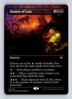 Season of Loss (Borderless) English Bloomburrow M 284 - Image 1