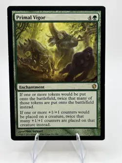Primal Vigor - Commander 2013 - Magic the Gathering - Lightly Played (LP) - Image 1