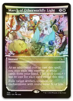 March of Otherworldly Light (Showcase) #369 (Foil) NM Kamigawa Neon Dynasty - Image 1