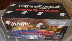 Set Booster Box 30 Ct Adventures in The Forgotten Realms AFR MTG 7/23 630509982875 - Image 1