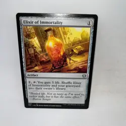 Elixir of Immortality 243 Uncommon Commander 2021 Magic: The Gathering LP - Image 1
