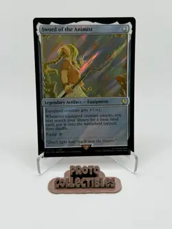 MTG Sword of the Animist (Surge Foil) #362 Final Fantasy FIC - Image 1