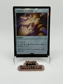 MTG Talisman of Indulgence (Surge Foil) #366 Final Fantasy FIC - Image 1