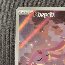Pokemon TCG- Mesprit - 204/191 - SV08: Surging Sparks (SSP) Illustration Rare - Image 3