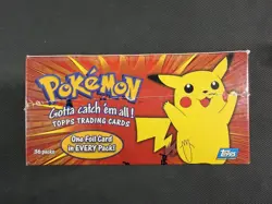 Pokemon Cards Sealed Topps Series 1 TV Animation Box AUTO Veronica Taylor (Ash) - Image 4