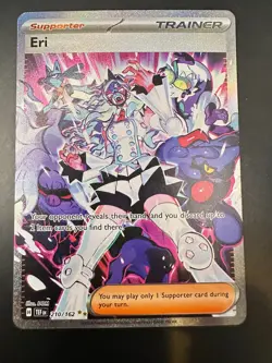 Eri 210/162 Trainer Special Illustration Rare Temporal Forces Pokemon TCG - Image 1