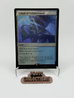 MTG Temple of Enlightenment (Surge Foil) #435 Final Fantasy FIC - Image 1