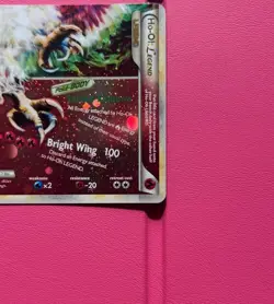 HO-OH LEGEND 111/123 & 112/123 LEGEND HEARTGOLD & SOULSILVER Top & Bottom - Image 4