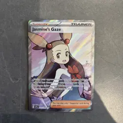 Jasmine's Gaze 233/191 Pokemon TCG Surging Sparks Full Art Trainer Ultra Rare - Image 1