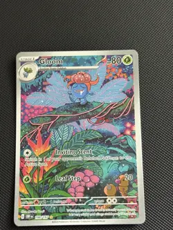 Pokemon TCG Gloom Sv03: Obsidian Flames 198/197 Holo Illustration Rare - Image 1