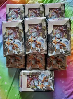 Pokemon TCG 10 Battle Deck Lycanroc V Brand New, Factory Sealed Unopened 10 🔥 - Image 1