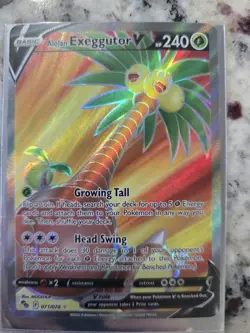 Alolan Exeggutor V 071/078 Pokemon GO Ultra Rare Full Art Holo Pokemon TCG NM/M - Image 2