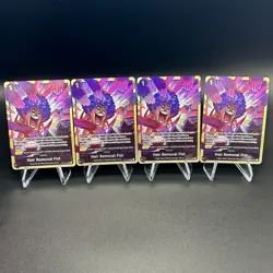 One Piece TCG Hair Removal Fist OP12-098 Premium Collection Alt Art Playset NM - Image 1
