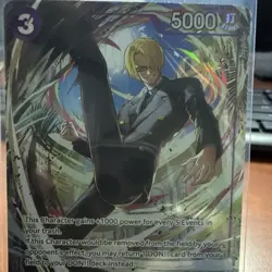 Bandai Sanji OP12-070 Rare Alternate Art Foil Legacy of the Master One Piece CCG - Image 2