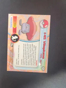 1999 Topps Pokemon Holo Vileplume TV Animation Edition Card #45 LP - Image 2