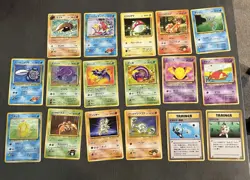 Pokemon Japanese 30 Card Lot 1997 1998 With Holos Unplayed Cond Fossil Rocket - Image 4