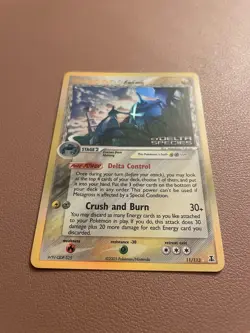 Metagross 11/113 EX Delta Species Stamped Reverse Holo Pokemon Card - Image 3