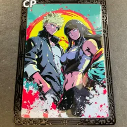 Goddess Story Gold METAL Card - Serial Number #096/100! Hinata Anime *READ* - Image 1