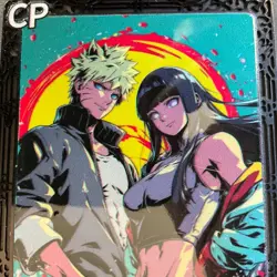 Goddess Story Gold METAL Card - Serial Number #096/100! Hinata Anime *READ* - Image 2