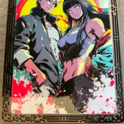 Goddess Story Gold METAL Card - Serial Number #096/100! Hinata Anime *READ* - Image 3