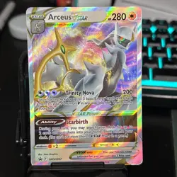 Pokemon Card - Arceus VSTAR Sword & Shield Promo SWSH307 Holo NM - Image 1