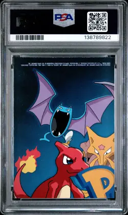 1999 TOPPS POKEMON SERIES 1 CHARACTER CARDS #TV5 STARYU PSA 8 - Image 2