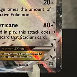 Lugia EX 68/98 XY-Ancient Origins Holo Pokemon Card (MP) - Image 5