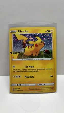 Pikachu SWSH039 SWSH: Sword & Shield Promo Cards Holo - Image 1